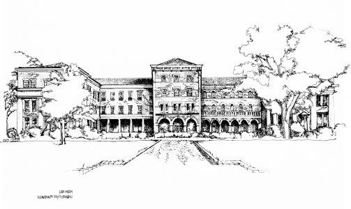 Main Hall coloring page